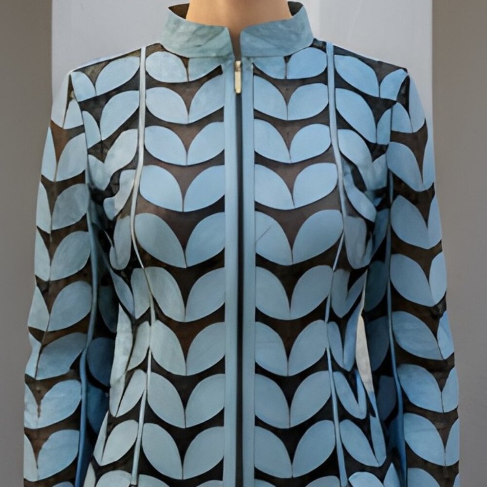 Womens Leather Jacket Womens Leather Womens Jacket Leather Womens Leaf Jacket